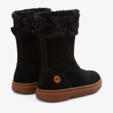 Camper Kiddo Winter Boots Black - Kids Singapore URKVAR-944